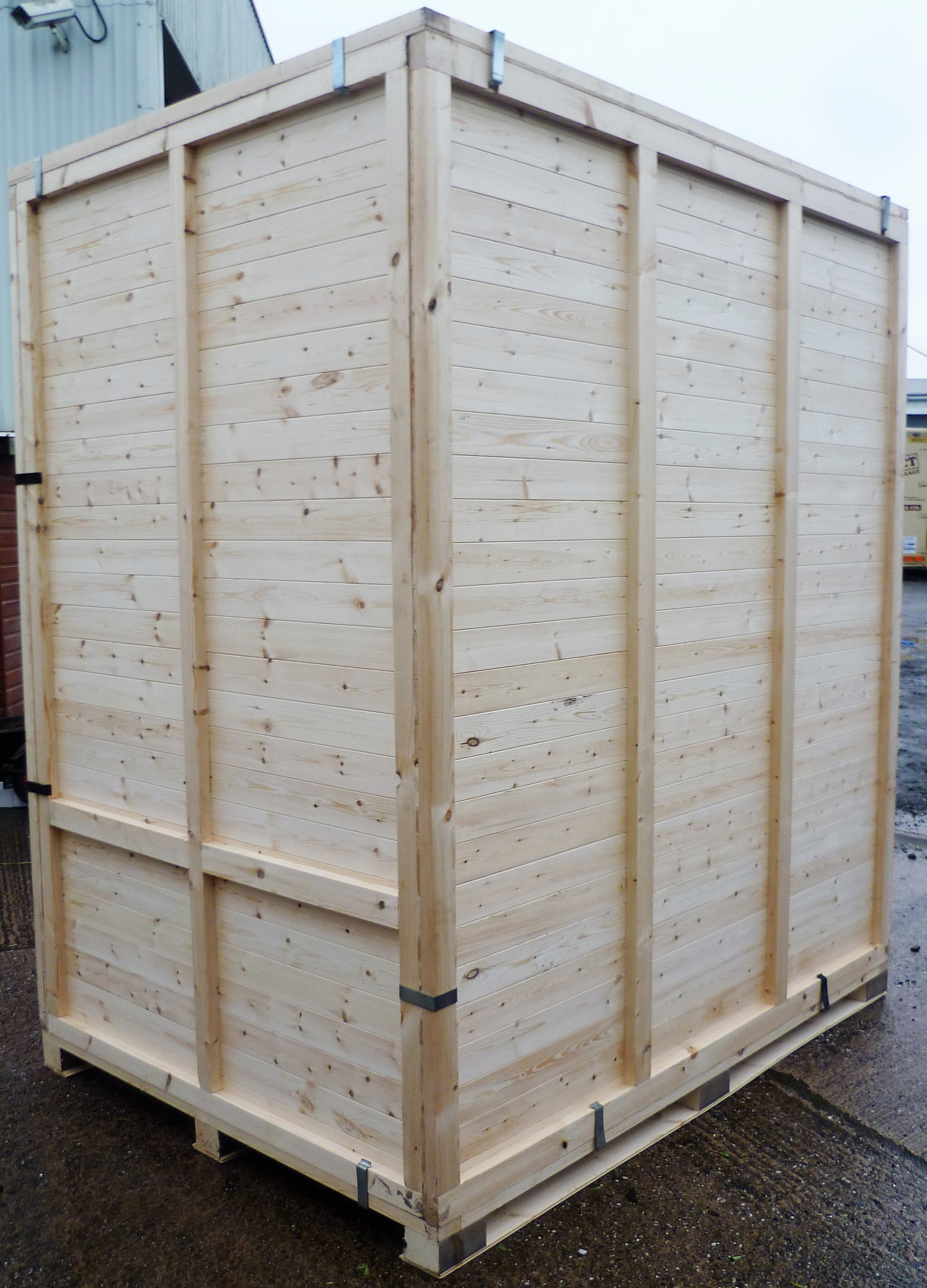 Custommade wooden containers in the Shropshire area